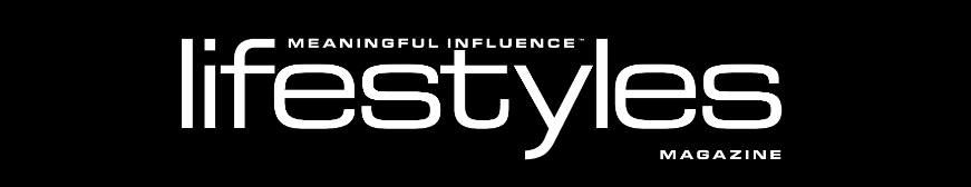 The Lifestyles Magazine logo, with the tag line "Meaningful Influence".